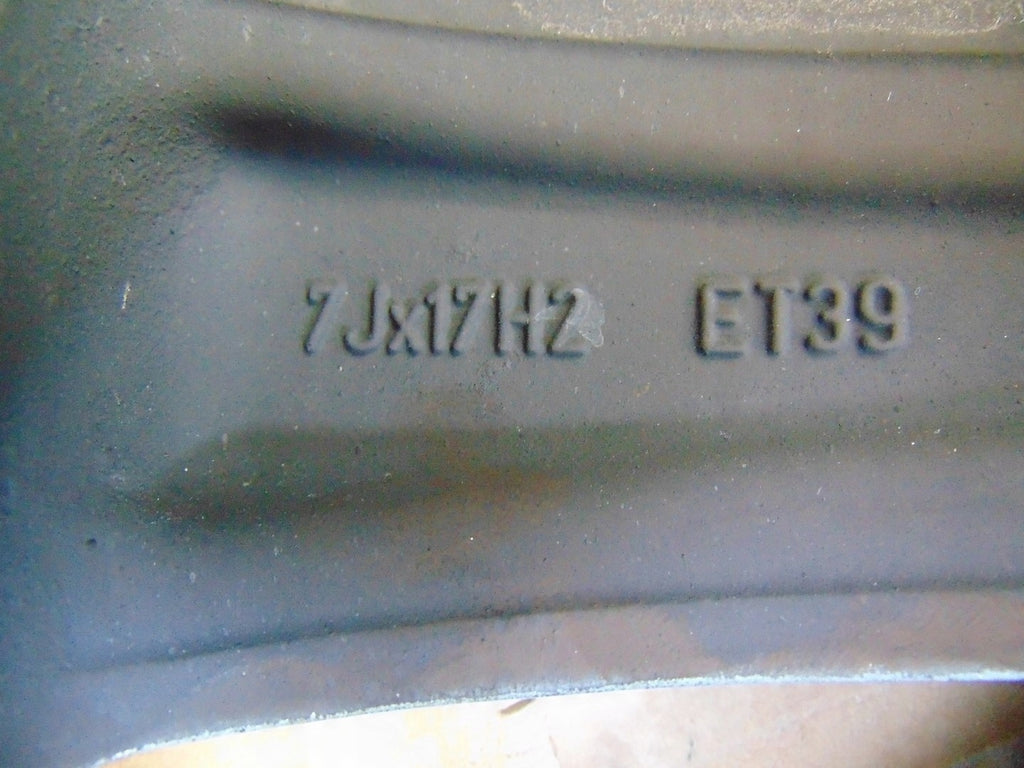 1x Alufelge 17 Zoll 7.0" 5x112 39ET Glanz Silber 7N5601025D Seat Alhambra