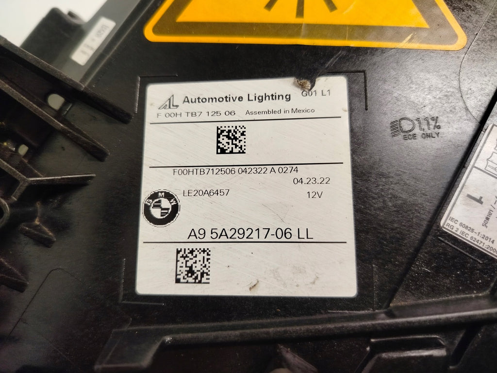 Frontscheinwerfer BMW G01 G02 5A29217 Laser Links Scheinwerfer Headlight SCH9319488722rq