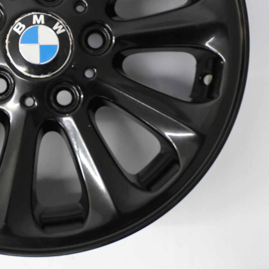 1x Alufelge 16 Zoll 6.5" 5x120 42ET Matt Silber 6775618 BMW 1 E81 E82 E87