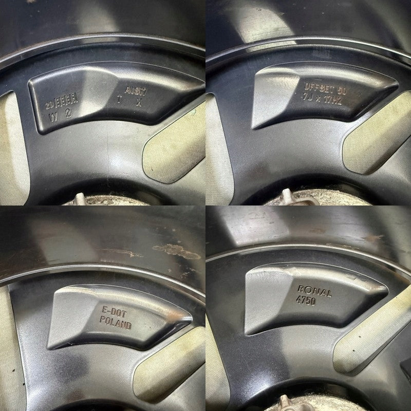 1x Alufelge 17 Zoll 7.0" 5x114.3 50ET Glanz Graphit 52910-DD100 Hyundai Kona Mg FEL4080232684fq