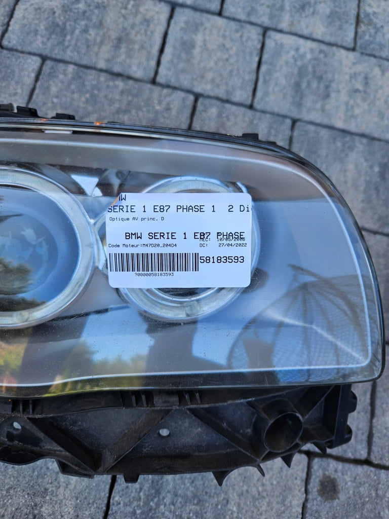 Frontscheinwerfer BMW 1 E88 E87 7180832 Bi-Xenon Rechts Scheinwerfer Headlight SCH2404088689mb