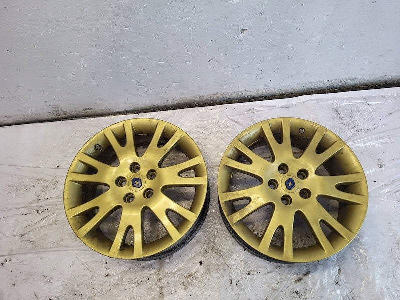 4x Alufelge 17 Zoll 7.0" 5x108 50ET Gold 8200023769 Renault Laguna I Rim Wheel FEL1778738606ri