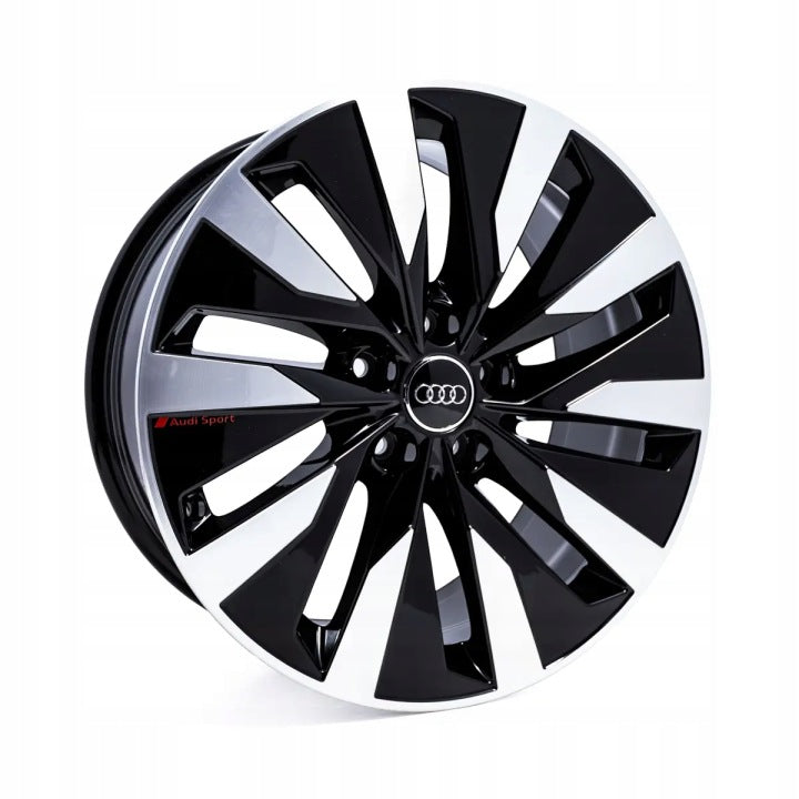 4x Alufelge 18 Zoll 8.0" 5x112 39ET Glanz Schwarz 4K0601025B Audi Rim Wheel FEL4745560616gg