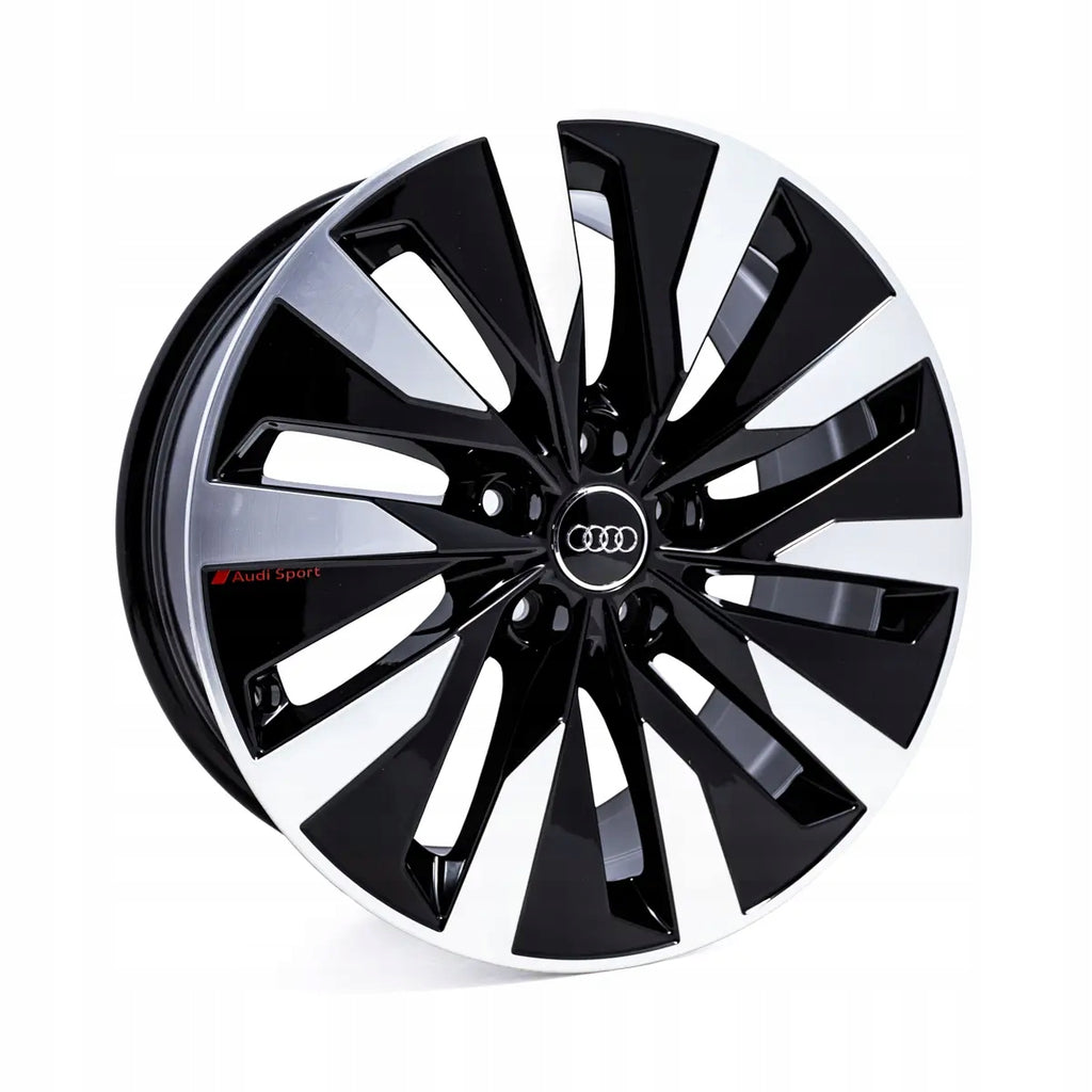 4x Alufelge 18 Zoll 8.0" 5x112 39ET Glanz Schwarz 4K0601025B Audi Rim Wheel FEL4745560616gg