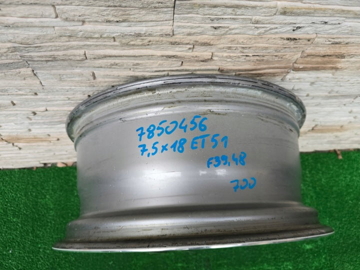 1x Alufelge 18 Zoll 7.5" 5x112 51ET 7850456 BMW F39 X1 F48 Rim Wheel FEL1914002311br