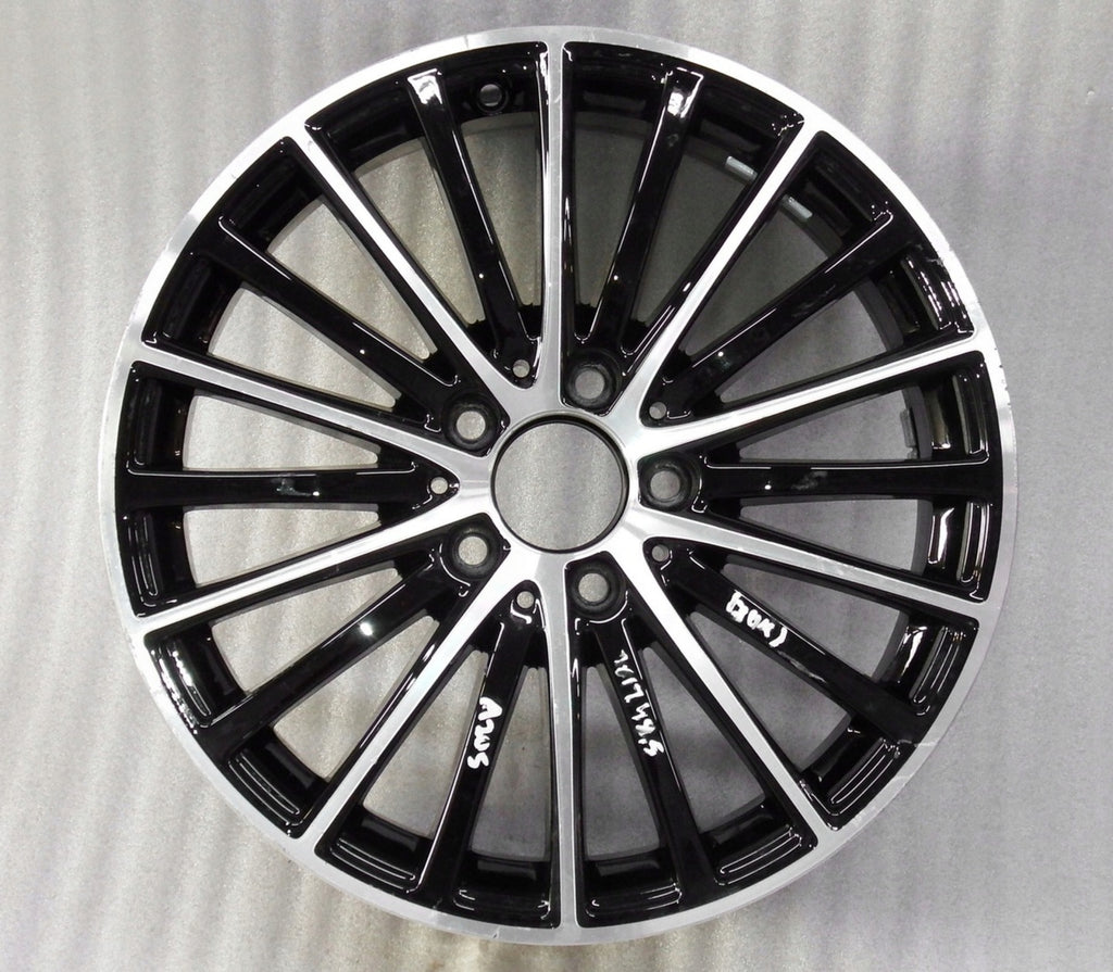 1x Alufelge 17 Zoll 7.0" 5x112 48ET Glanz Schwarz A2054019200 Mercedes-Benz W205 FEL1583054002bz