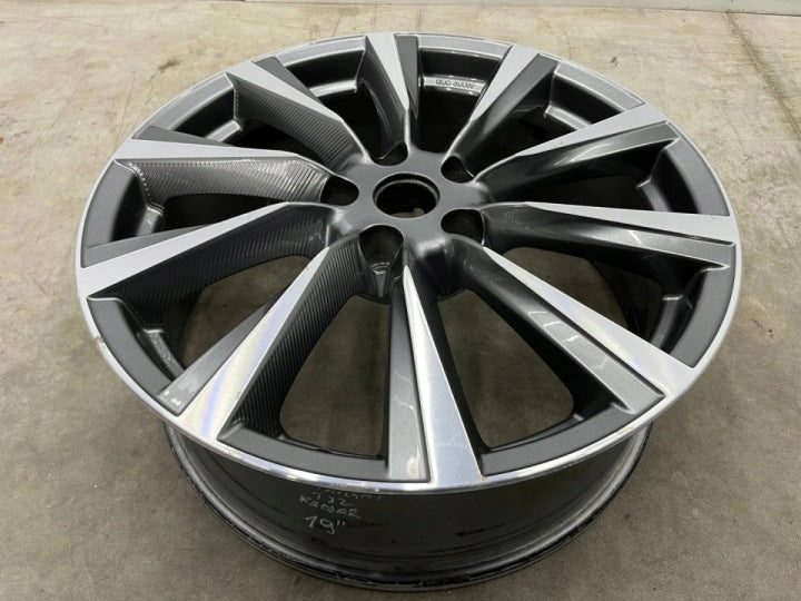 1x Alufelge 19 Zoll 7.0" 5x114.3 40ET Glanz 8201539754 Renault Koleos Kadjar FEL6933630730qq