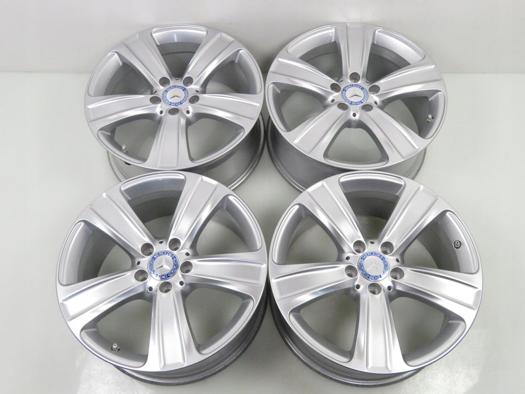 4x Alufelge 18 Zoll 8.0" 5x112 38ET Glanz Silber A2534012100 Mercedes-Benz Glc FEL7231651318tx