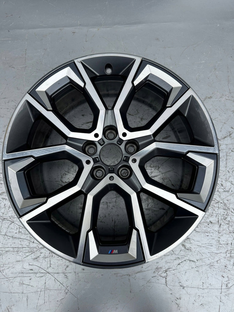 1x Alufelge 19 Zoll 8.0" 5x112 47ET Glanz Graphit 8092163 BMW X1 F48 Rim Wheel FEL1454207595fa