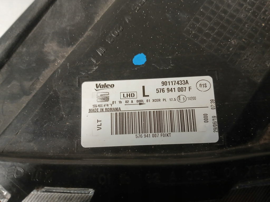 Frontscheinwerfer Seat Ateca 576941007F 90117433A 90117433A01S Links Headlight SCH2811913807hb