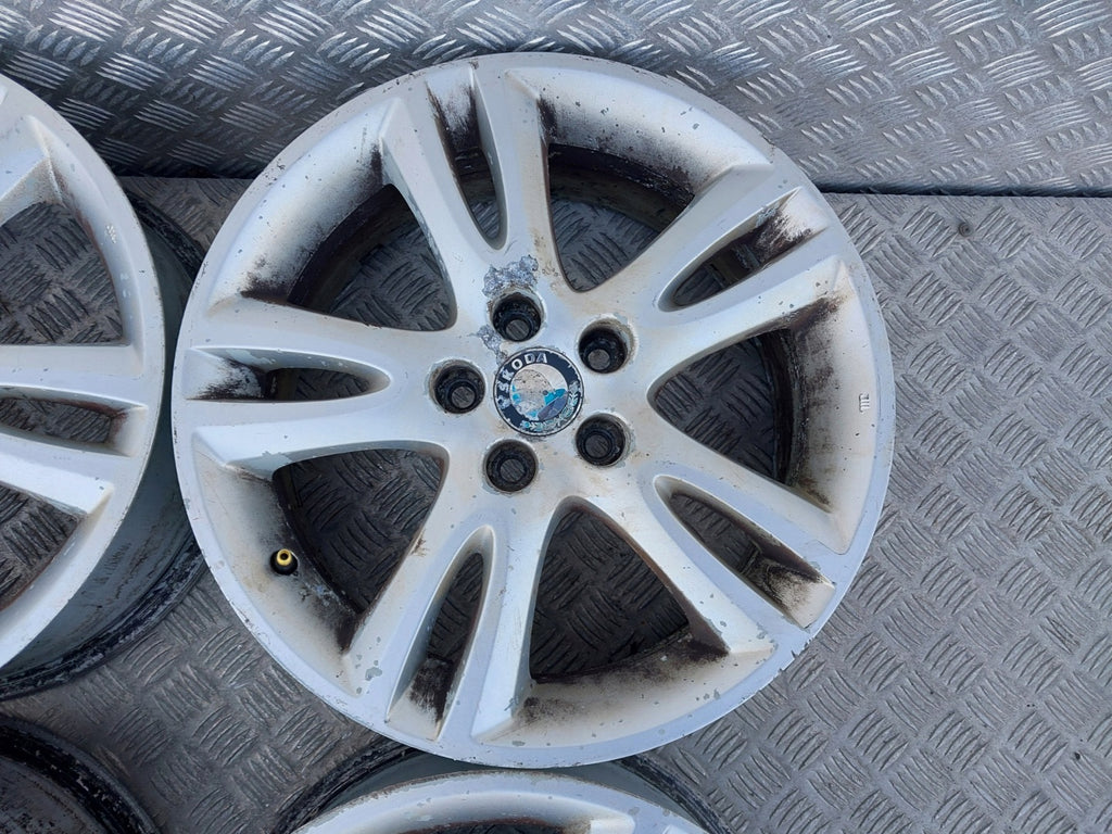 4x Alufelge 16 Zoll 6.5" 5x100 43ET 5J0601025B Skoda Fabia II Roomster Rim Wheel FEL1495099258fv