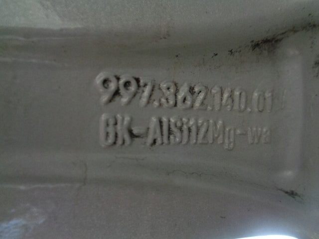 4x Alufelge 18 Zoll 8.0" 5x130 57ET 99736213600 Porsche Rim Wheel FEL7889760199ph