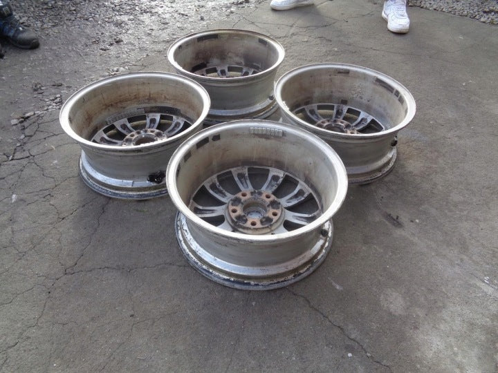 4x Alufelge 16 Zoll 6.5" 5x114.3 403001175R 403002347R Renault Megane I FEL7438242620um