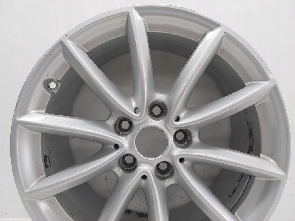 1x Alufelge 17 Zoll 7.5" 5x120 52ET Glanz Silber 6856061 BMW F39 X1 F48