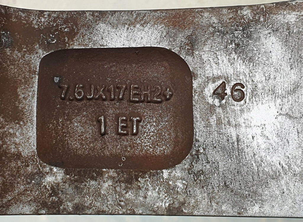 1x Alufelge 17 Zoll 7.5" 5x108 46ET Volvo Rim Wheel