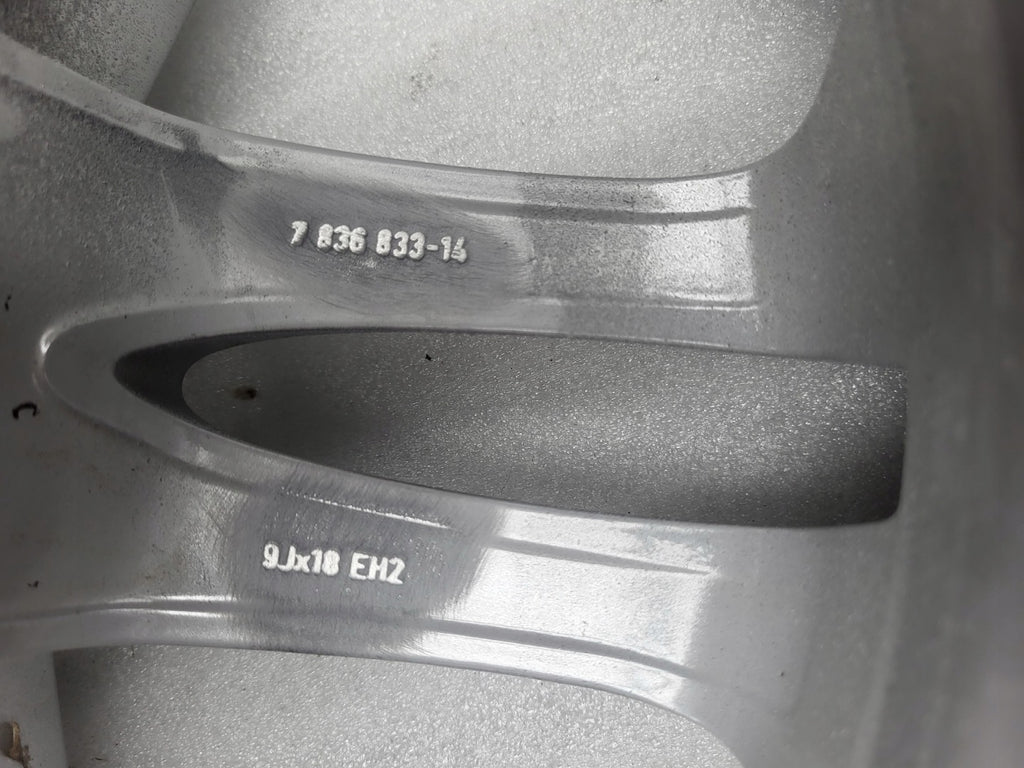 1x Alufelge 18 Zoll 9.0" 5x120 30ET Glanz Silber 7836833 BMW Z4 E85 E89 E86 FEL1396062331he