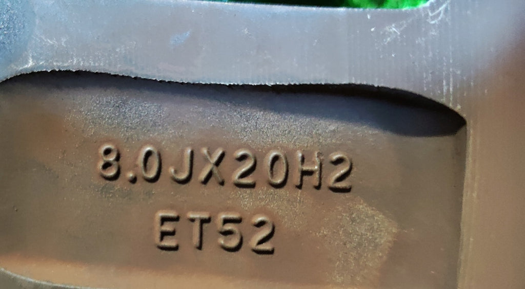 1x Alufelge 20 Zoll 8.0" 5x108 52ET Volvo Rim Wheel FEL1166487852zh