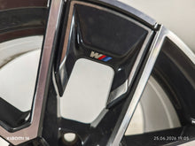 Load image into Gallery viewer, 1x Alufelge 18 Zoll 8.5" 5x112 36ET Glanz Schwarz 8747286 BMW Rim Wheel FEL8109165366lb