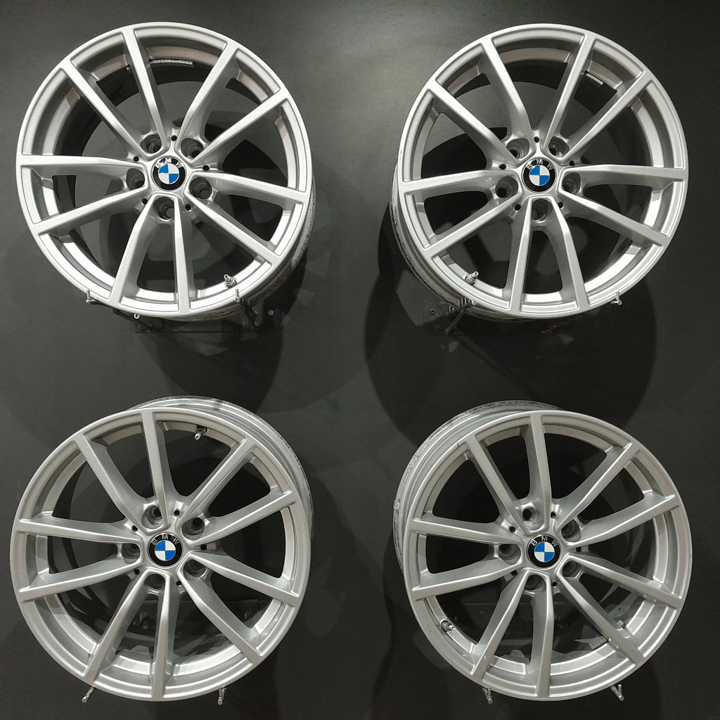 4x Alufelge 17 Zoll 7.5" 5x112 30ET Glanz Silber 6883520 BMW 3 G21 G20 Rim Wheel FEL7093894784jy