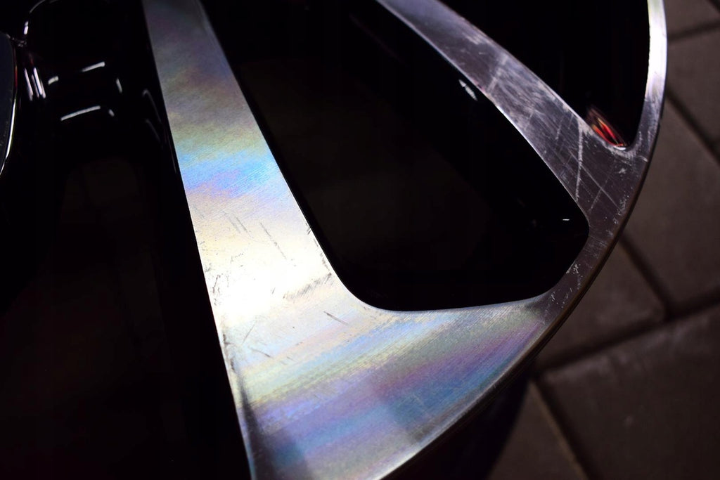 1x Alufelge 19 Zoll 7.5" 5x108 42ET Glanz Schwarz YP00064680 Opel Grandland