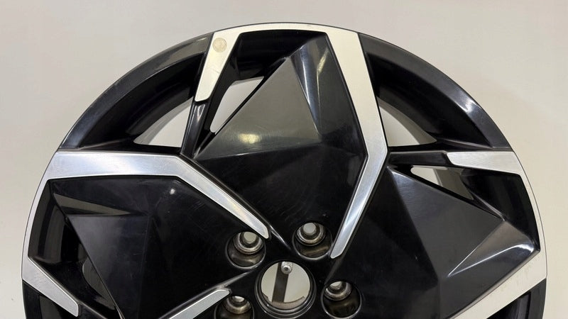 1x Alufelge 19 Zoll 7.5" 5x114.3 49 5ET Glanz Schwarz 52910-G1110 Hyundai I FEL6876782074om