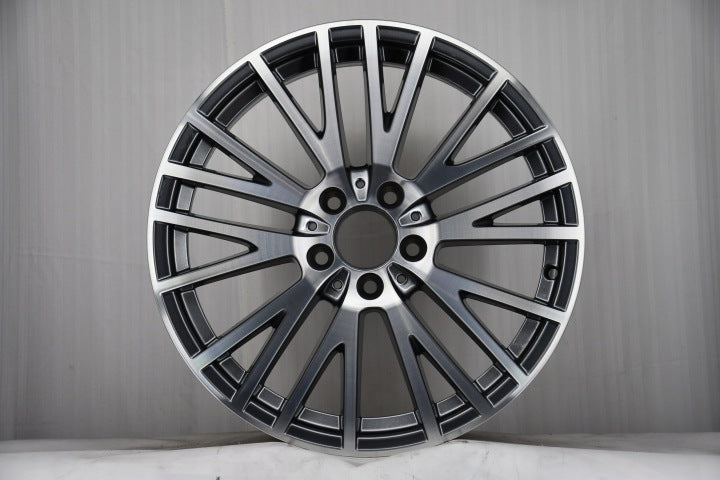 1x Alufelge 18 Zoll 7.5" 5x112 49ET Glanz A1774010600 Mercedes-Benz Mg Rim Wheel FEL5695071369ax