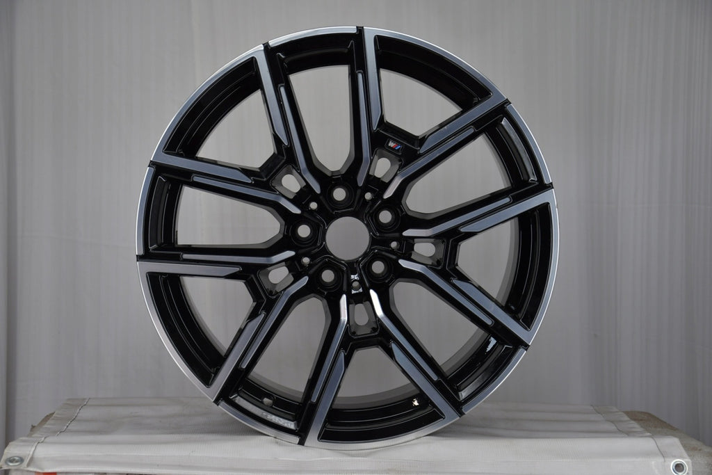 1x Alufelge 19 Zoll 9.0" 5x112 42ET Glanz Schwarz 8747305 BMW Rim Wheel FEL1274558191pl