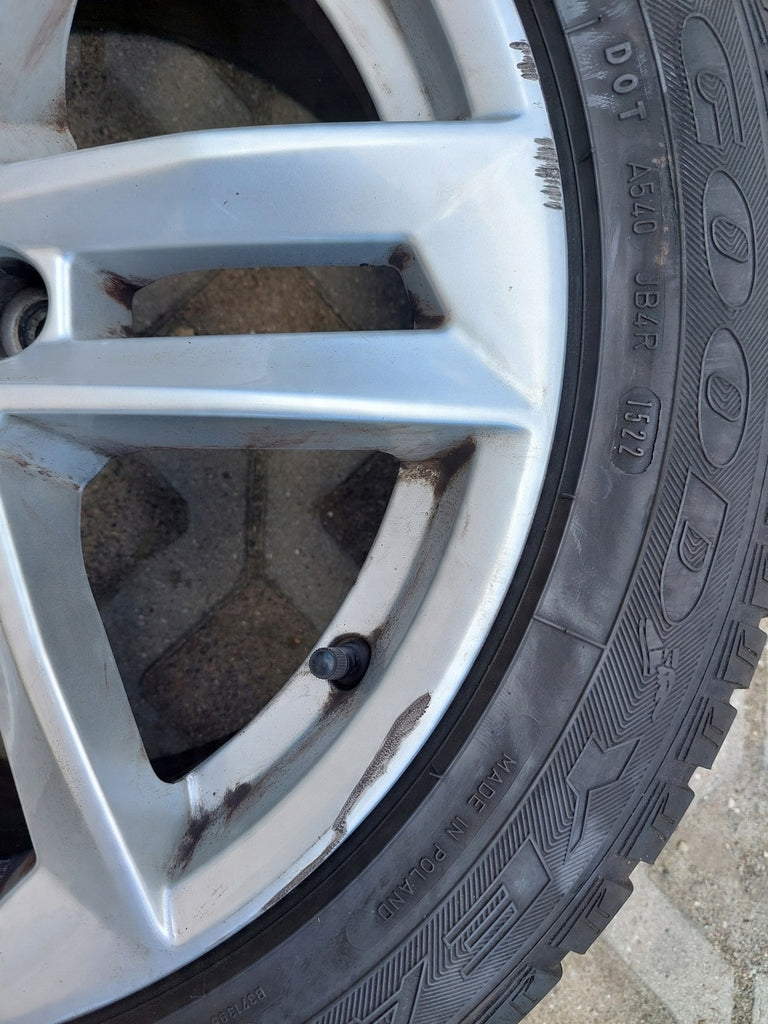 1x Alufelge 17 Zoll 5.0" 5x112 Audi A4 B9 Rim Wheel