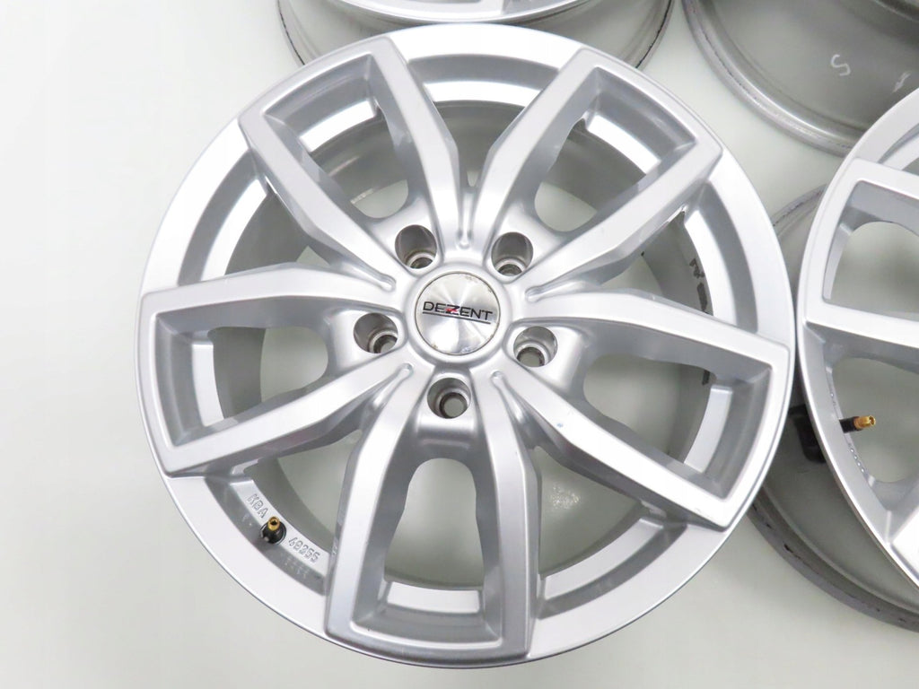 4x Alufelge 17 Zoll 7.5" 5x120 35ET Glanz Silber KBA49355 BMW F10 3 F30 E60 E90 FEL9006713066kb