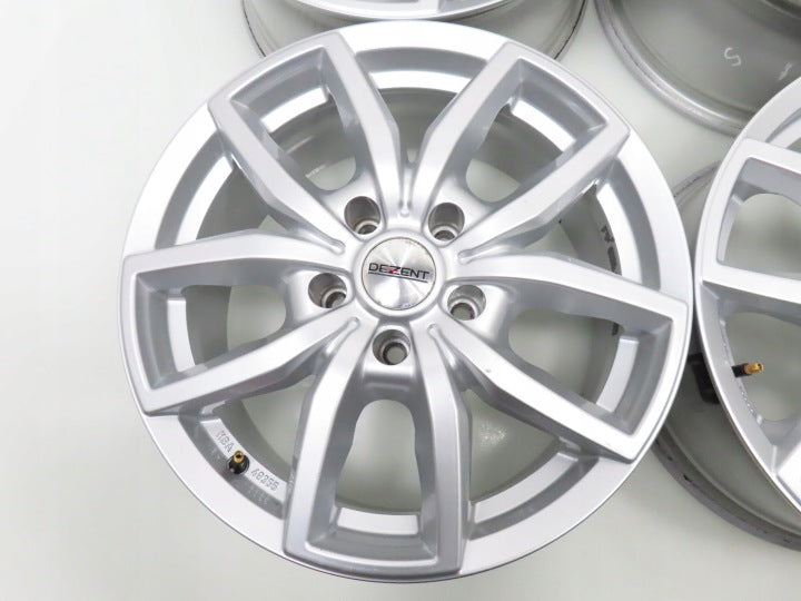 4x Alufelge 17 Zoll 7.5" 5x120 35ET Glanz Silber KBA49355 BMW F10 3 F30 E60 E90 FEL9006713066kb