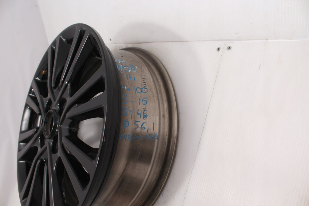 1x Alufelge 15 Zoll 5.0" 4x100 46ET Glanz Schwarz Mitsubishi Rim Wheel FEL9393862761hg