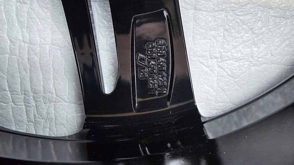 1x Alufelge 19 Zoll 9.0" 5x112 52ET Glanz Schwarz 8S0601025BD Audi Tt Rim Wheel FEL5777511595ln