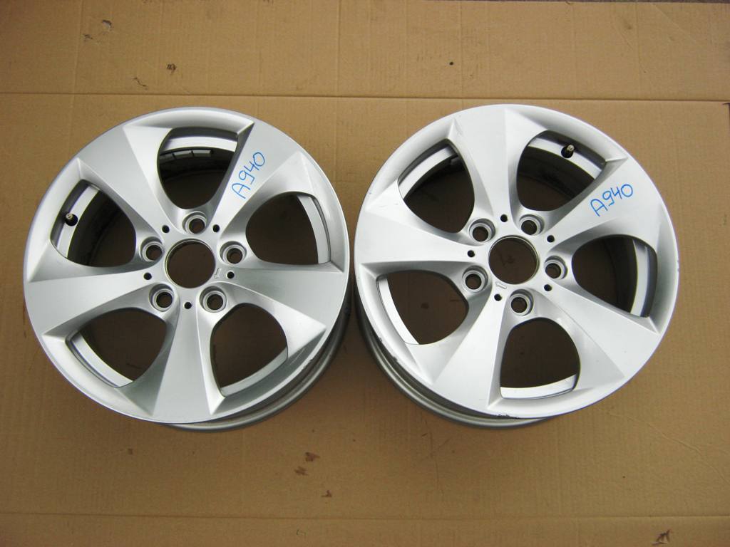 2x Alufelge 16 Zoll 7.0" 5x120 31ET 6795806 BMW E90 Rim Wheel FEL1433357227sv