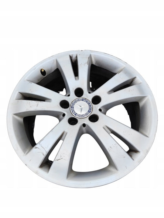 1x Alufelge 17 Zoll 7.5" 5x112 47ET Glanz Silber A2044010402 Mercedes-Benz FEL8052368077ao