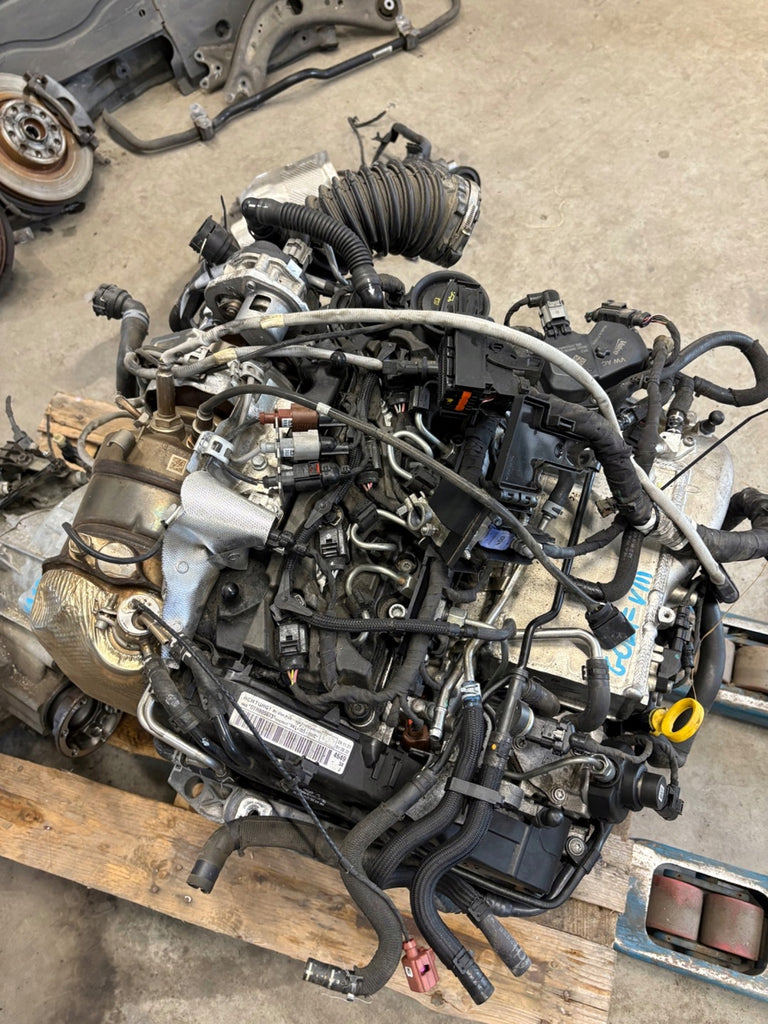 Motor VW Golf VIII DTR 2.0 TDI 116PS 85kW 98TKm Diesel Engine Komplett