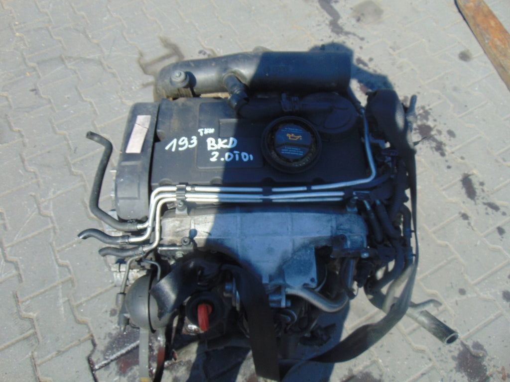Motor Audi Skoda VW BKD 2.0 TDI 140PS 103kW 193TKm Diesel Engine Komplett