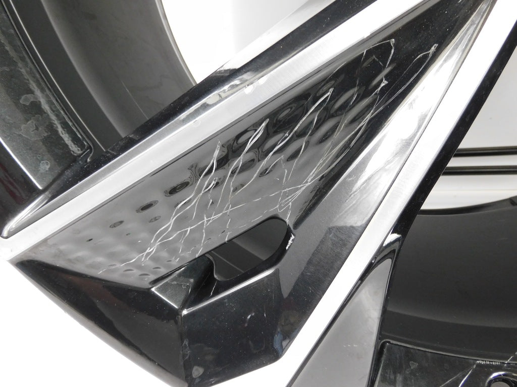 1x Alufelge 22 Zoll 10.5" 5x112 19ET Glanz Silber 4K0601025AT Audi Rim Wheel FEL8147552200af