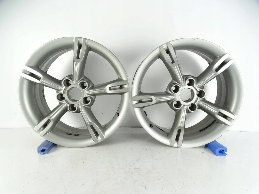 1x Alufelge 17 Zoll 7.0" 5x112 45ET Glanz Grau 1P0601025B Seat Leon Rim Wheel