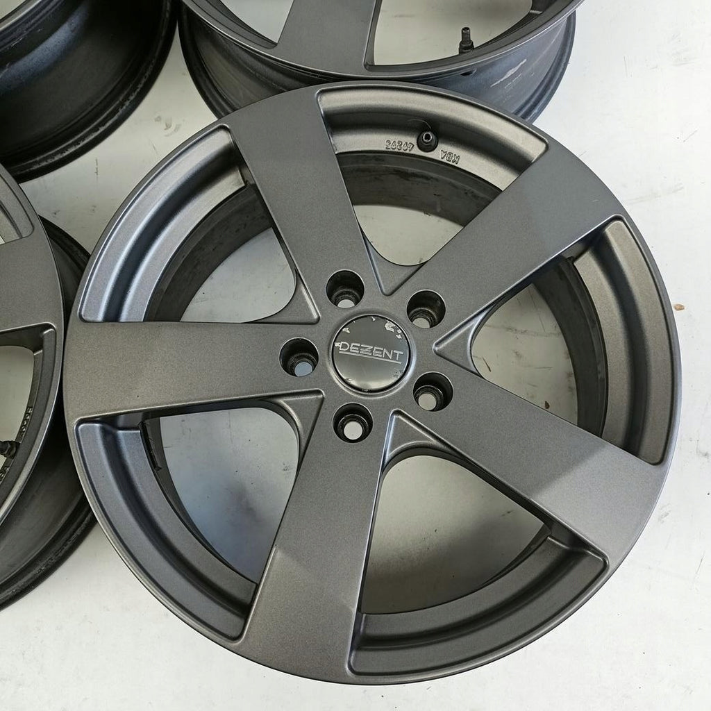 4x Alufelge 17 Zoll 7.0" 5x112 48ET Glanz Grau Audi Altea I Touran Golf Caddy FEL5126016846mt