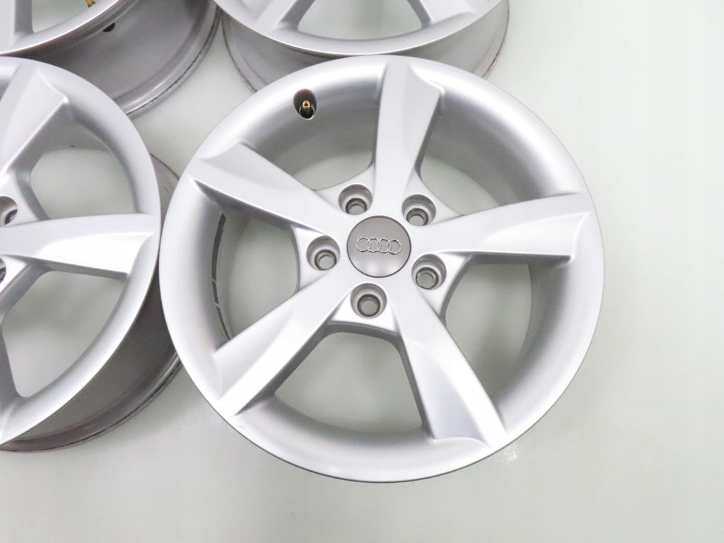 4x Alufelge 16 Zoll 6.0" 5x112 48ET Silber 8V0071496 Audi A3 Rim Wheel FEL2864142359gv
