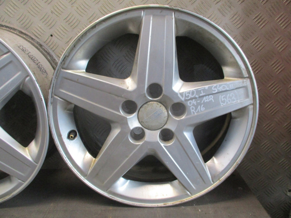 4x Alufelge 16 Zoll 6.5" 5x108 30671413 Volvo S40 V50 Rim Wheel FEL1177587417kx