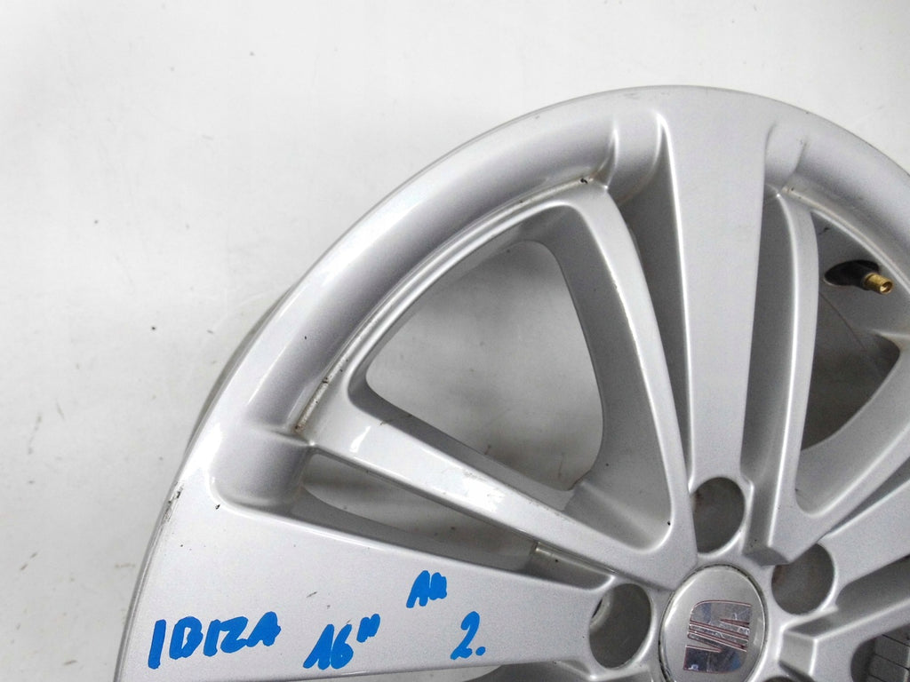 1x Alufelge 16 Zoll 7.0" 5x100 43ET 6J0601025D Seat Ibiza Rim Wheel