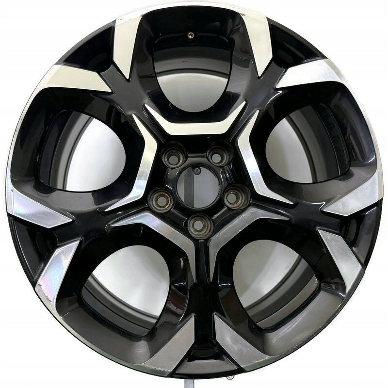 1x Alufelge 18 Zoll 7.5" 5x108 49ET Glanz Schwarz 9842920877 Citroën I Rim Wheel FEL2471538294ma