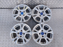 Laden Sie das Bild in den Galerie-Viewer, 4x Alufelge 15 Zoll 6.0" 5x108 37 5ET Ford B-Max Rim Wheel FEL1894354752kr