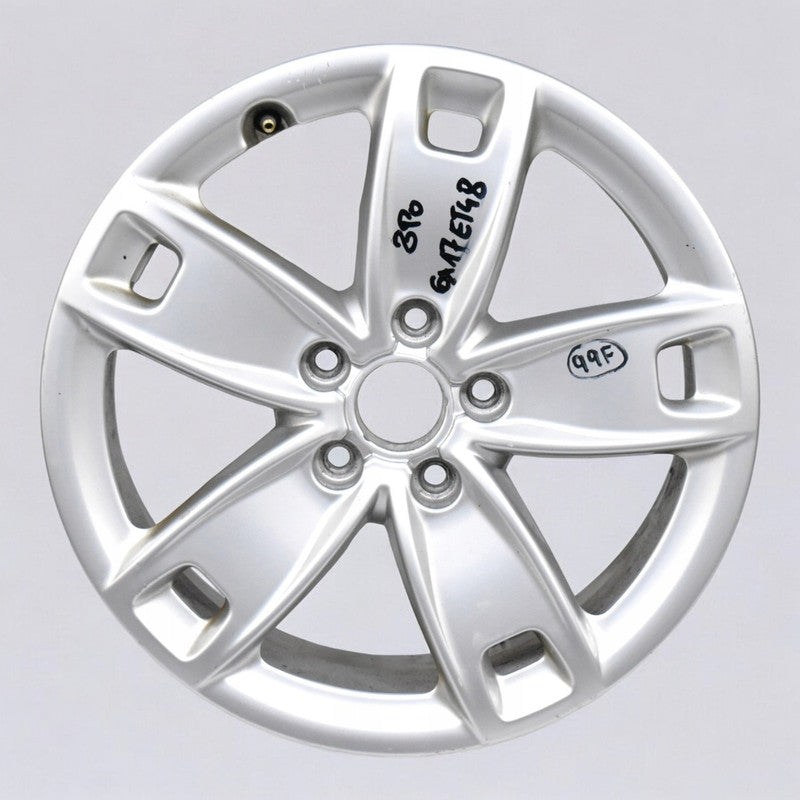 1x Alufelge 17 Zoll 6.0" 5x112 48ET Glanz Silber 8P0601025BN Audi A3 Rim Wheel