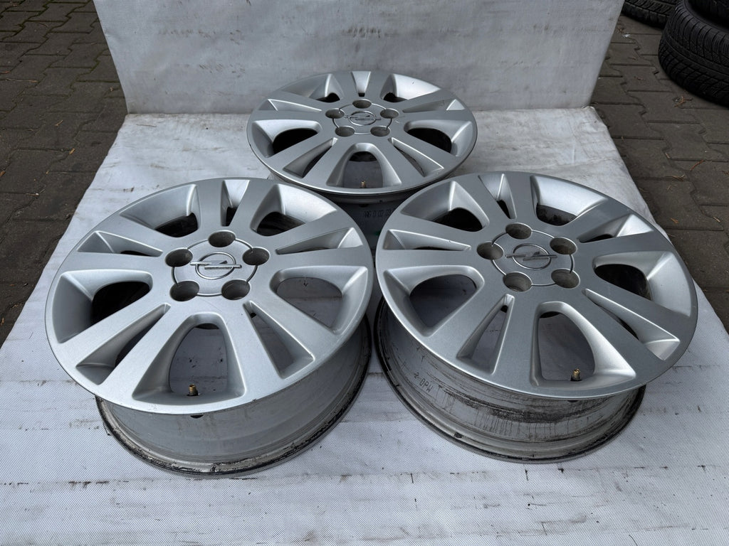 1x Alufelge 16 Zoll 6.0" 5x110 49ET Opel X Rim Wheel