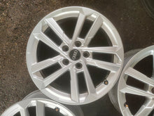 Load image into Gallery viewer, 4x Alufelge 17 Zoll 6.5" 5x112 43ET Glanz Silber 8Y0601025L Audi A6 A4 Rim Wheel FEL4788657025ox