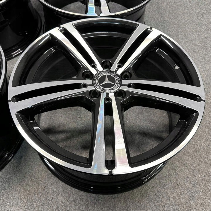 4x Alufelge 18 Zoll 8.0" 5x112 38ET A2534014500 Mercedes-Benz Glc C253 Rim Wheel FEL6559426974rz