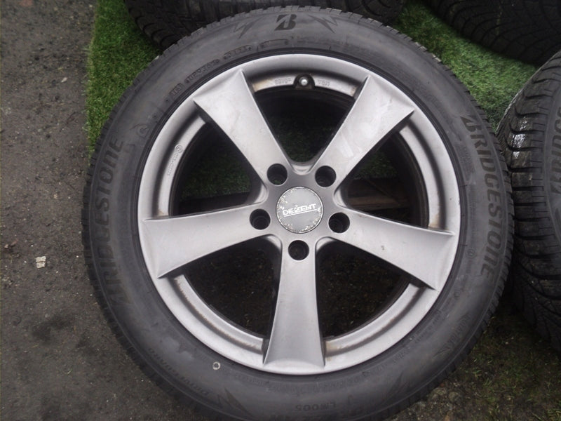 4x Alufelge 17 Zoll 8.0" 5x120 30ET Glanz Grau BMW 4 Rim Wheel FEL1122151317qs