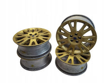 Laden Sie das Bild in den Galerie-Viewer, 4x Alufelge 17 Zoll 7.0" 5x108 50ET Gold 8200023769 Renault Laguna I Rim Wheel FEL1778738606ri